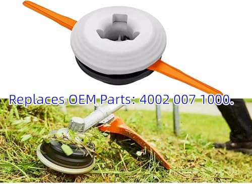 QMTCYXGS (16 Pack) Plastic Replacement Blade for Stihl Polycut 6-2, 6-3, 7-3, 48-2, 28-2, Weed Eater Head, Compatible with 4002 007 1000