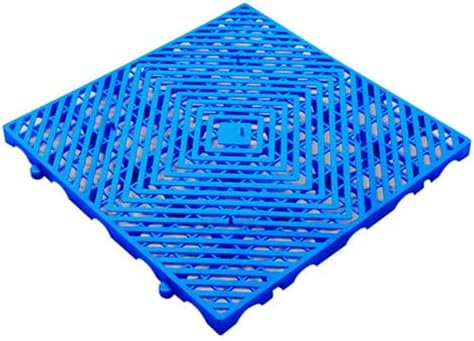 Breathable Grid Plastic Pallet for Warehouse Storage, Lightweight Platform for Supermarket Display and Product Organization