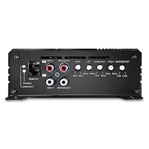 CT Sounds CT-1000.1D Compact Class D Car Audio Monoblock Amplifier, 1000 Watts RMS - Thumbnail 4