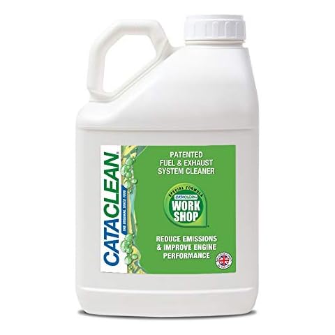 Cataclean Workshop | Complete Fuel & Exhaust Cleaner | Catalytic Converter, Valve & Injector Cleaner | Fuel Additive Formulated for Performance & Fuel Efficiency | Pre MOT Emissions Reducer | 5L Cover