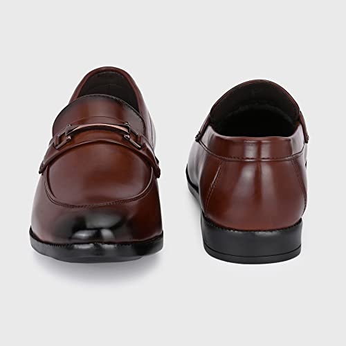 Image of Centrino Mens Loafers |Men's Loafer Shoes | Premium Rubber Sole for Slip-Resistance | Comfortable, Versatile Design for Casual and Formal Wear | Ideal for Everyday Comfort and Style (19267)
