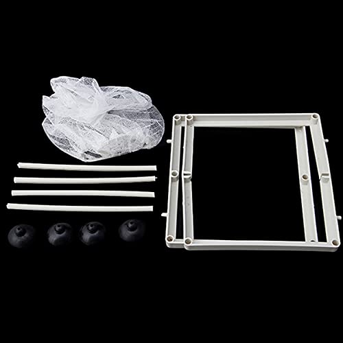 Large Fish Breeder Net With Suction Cups,Nylon Mesh Fish Fry Hatchery Breeder Isolation Box Separation Net For Fish/Plants/Shrimp Fish On Aquarium Tank #TOP5