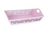  Cesteria Vassoio Legno Traforato S/3 (Rosa)