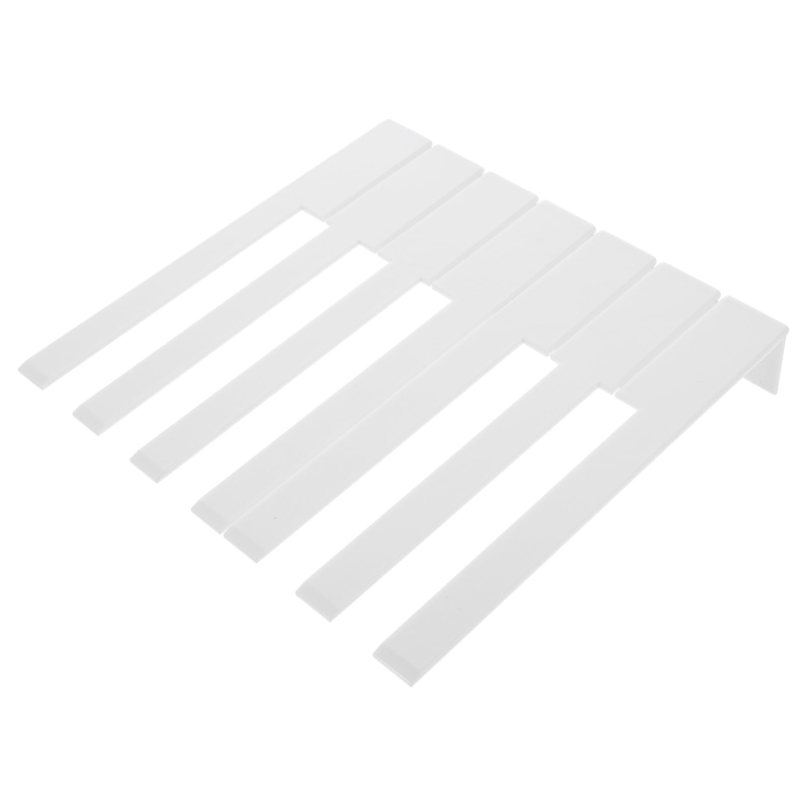 Touches de Piano Droit Blanches 52 Pcs Kit Remplacement pour Réparation Piano Vertical Solide Accessoires Professionnels pour Instruments de Musique Usage Personnel