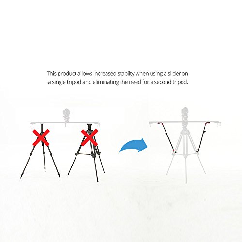 Konova Tripod Stability Arm For Slider (1 Arm In) #TOP6