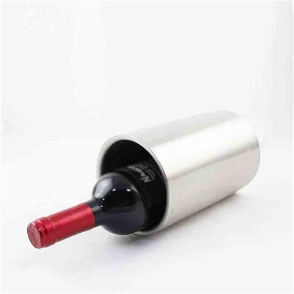 Cubo de Hielo Acero Inoxidable Cubo de Hielo de Hielo Cubo de Vino de Hielo Recto ome Vino cervecería champán Cubo de Hielo para Fiestas, Enfriador de champán