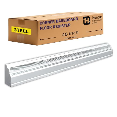 48 inch baseboard register grille