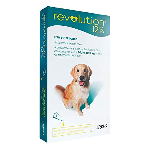 Antipulgas Revolution para Cães de 20 a 40 kg