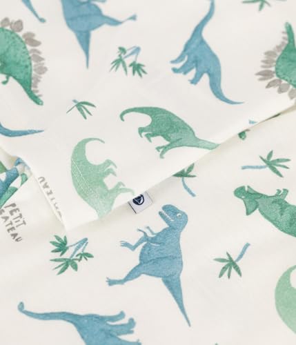 Pigiama in cotone con dinosauri stampati bambino - 6