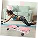 Parliky Twisting Waist Disc Fitness Plate for Calorie Burn Low Impact Joint Exercise Home Workout Equipment for All Ages and Fitness Levels Pink