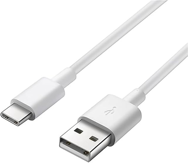 Premium Cord ku31cf3w USB-C to USB 2.0 Connection Cable 3 m Fast Charge up to 3 A Charging Cable and Data Cable USB 3.1 Type C Male to USB 2.0 Type A Male Colour White Length 3 m 3 m