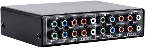 3 In 1 Out Component Video Selector YPbPr Video Switch Box