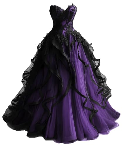 TRHTX Women's Off Shoulder Wedding Dresses for Bride Lace Sweethe...