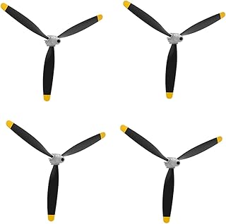 JIAFANRC Propeller Full Set 3 Blade P7610805 for VOLANTEX RC Plane 761-8B New Version F4U Corsair / 76116 P47 Thunderbolt,4sets