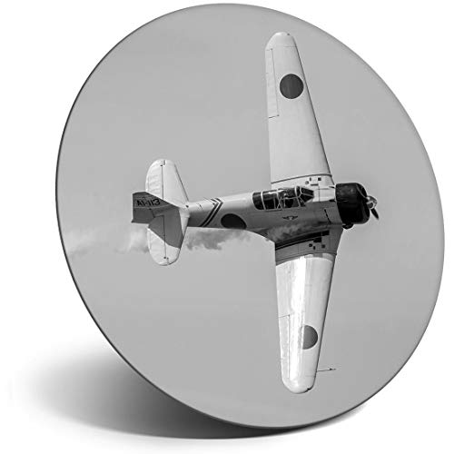 Imán para nevera, frigorífico BW, Mitsubishi Zero Fighter Plane Pilot para oficina, gabinete y pizarra blanca, pegatinas magnéticas, 43802