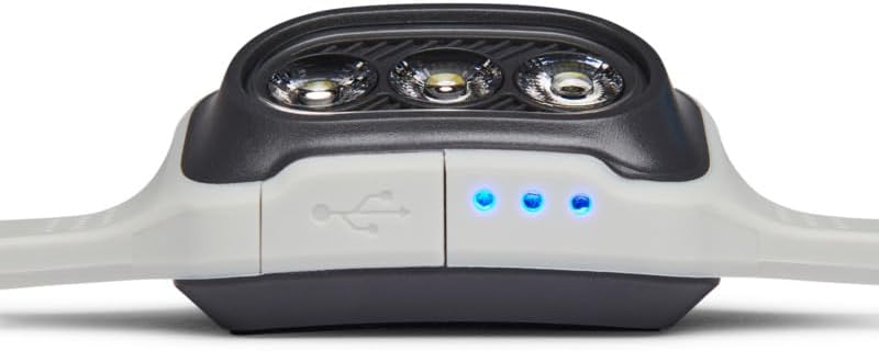 Miniatura 5 de BLACK DIAMOND Deploy - Linterna frontal 325  325 lúmenes  USB-C recargable  Luz compacta y regulable para correr, senderismo y campamento  Aleación