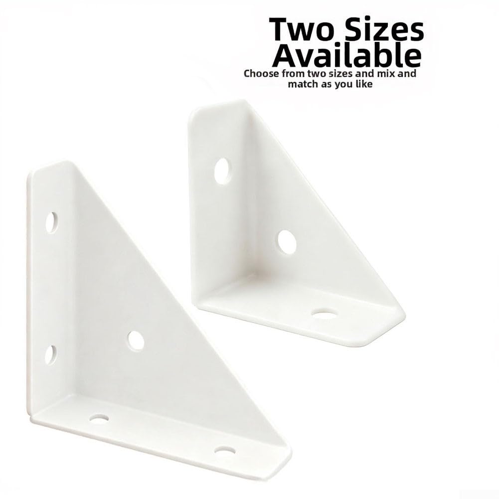 Kit Reparación Muebles para soporte 3 Vías Estable Kit Reparación(Large-white)
