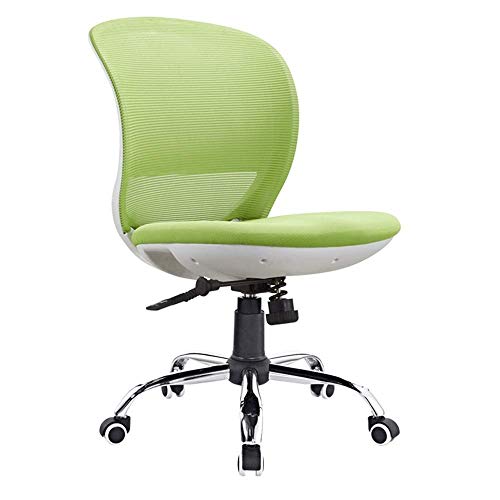 Preisvergleich Produktbild KFDQ Schreibtischstühle Ergonomischer Bürostuhl Drehstuhl Schwarzer Mesh-Computerstuhl Drehbarer Lift Executive-Bürostuhl Büromöbel Verstellbarer Hocker,Schwarz