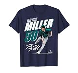 Bryce Miller | Seattle MLB Baseball Player | MLBBMI204M T-Shirt