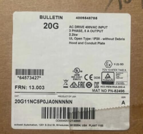 New 20G11NC5P0JA0NNNNN 2.2kW 20G11NC5P0JA0NNNNN