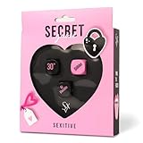 Sexitive SECRET GAME – Juego de Dados Sexuales para Adultos | Juego Íntimo y Divertido para Parejas con 3 Dados de Tiempo, Acción y Lugar | Juego Erótico para Parejas y Juego de Mesa para Adultos
