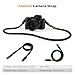 K&F CONCEPT Kameragurt Kamera Schultergurt Camera Strap Kamera Tragegurt geeignet für DSLR SLR oder spiegellosen Kameras (Schwarz)