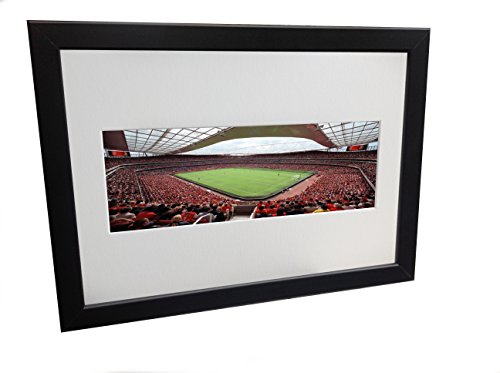coups de pied Emirates Stadium journée panoramique 12 x 8 A4 Arsenal Photo photo Cadre photo Cadeau de football Poster