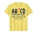 ABCD Kindergarten Rocks Pencil Lighting Bolt Teacher Kids T-Shirt