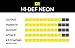DR Strings Hi-Def Neon Red Electric Heavy Strings (NRE11)