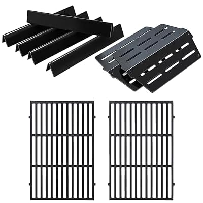 Genesis Grill Replacement Parts 7621 Flavorizer Bars Parts 7524 Grill Grates 65505 Heat Deflector Weber Genesis E-310 E-330 S-330 EP-330 S-310 Grill Parts 7620 Flavor Bars Cooking Grates Replacement
