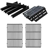 Genesis E310 Grill Replacement Parts 7621 Flavorizer Bars Parts 7524 Grill Grates 65505 Heat Deflector Weber Genesis E-330 E-310 S-330 EP-330 Grill Parts 7620 Flavor Bars Cooking Grates Replacement