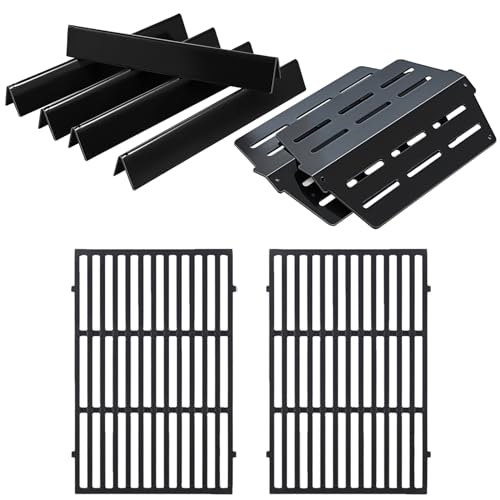 Genesis E310 Grill Replacement Parts 7621 Flavorizer Bars Parts 7524 Grill Grates 65505 Heat Deflector Weber Genesis E-330 E-310 S-330 EP-330 Grill Parts 7620 Flavor Bars Cooking Grates Replacement by Oklagarden - Used condition - US$65.59