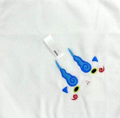 Serviette Yo-Kai Watch Koma-san essuie mains coton anime