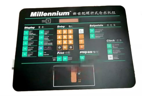 1PC Membrane keyboard FITS FOR Air conditioning keyboard 024-30910-000 Button film-