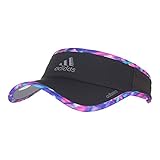 adidas Women's Adizero Ii Visor, Black/Deepest Space Multi Jawbreaker Print, One Size