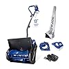 Snow Joe 24V Cordless Electric Snow Shovel Kit w/ Cover & Scraper, 13" Clearing Path, 400W Motor - Heavy-Duty Snow & Ice Removal for Driveway & Walkway, 24V-SS13-TV1