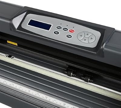 Vinyl Cutter Plotter Printer with Adjustable Double-Spring Pinch Rollers for DIY Sign and Label Making