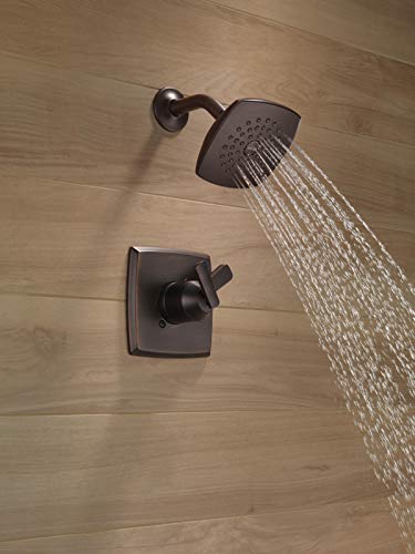 Image of Delta Faucet Ashlyn 17 Series Dual-Handle Shower Faucet, Shower Trim Kit with Single-Spray Touch-Clean Shower Head, Venetian Bronze T17264-RB (Valve Not Included)
