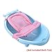 Baby Bath Support Seat Net for Newborn Infant Non-slip Shower Mesh for Bathtub Adjustable Comfortable Bath Seat Bath Sling Tub Support Baby Soft Bath Cushion Pad for 0-3 Years (Not Included Bathtub)