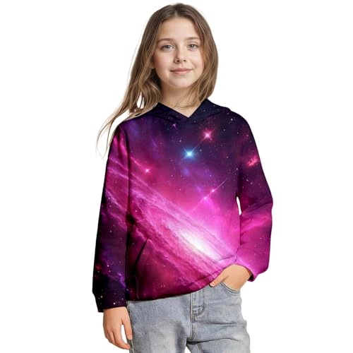 Sweat galaxie pour garçons WWricotta idéal pour le collège et les loisirs