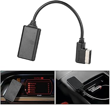 Fydun Bluetooth 5.0 AUX Music Interface Adapter Audio Cable Fits for AMI MMI MDI A1 A4L A5 A6 A7 Q5