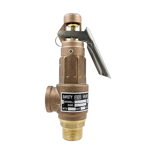 Soupape surpression laiton 5bar protège compresseur vis DN20 - 5