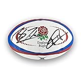 Exclusive Memorabilia Martin Johnson and Jonny Wilkinson Signed England Rugby Ball