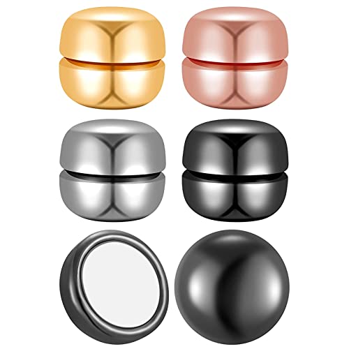 دبابيس حجاب مغناطيسية، 4 ازواج دبابيس حجاب مغناطيسية بدون دب...