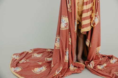 Image of Copper Pearl Jumbo 3-Layer Baby Blanket: Soft Baby Quilts for Boys and Girls | Breathable, Cozy, Toddler Blanket | Baby Quilt for Newborns | 60x72 Premium Material | Gryffindor