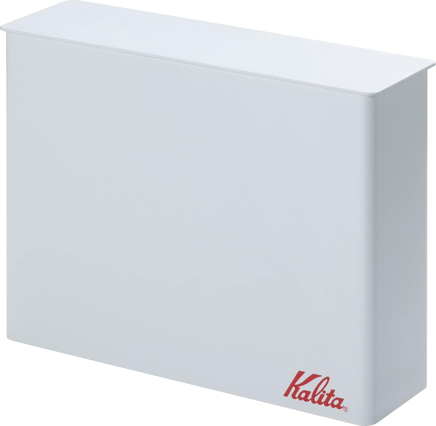 Kalita #44294 Coffee Filter Case, White, Dust Guard with Lid for Tower 101 Rossi 102 Rossi