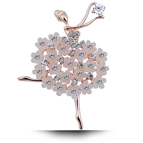 Image of Brooch Pins For Women Fashion Elegant Brooches Lapel Badges Coat Sweater Scarves Shawl Dress Accessory Wedding Party Prom Jewelry