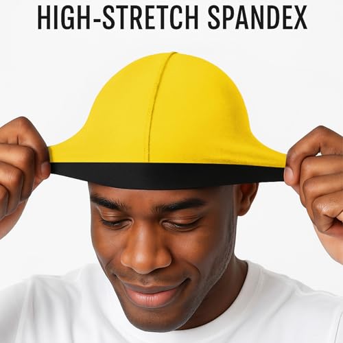 Image of Premium Durag Pack for Men, Silky Doo Rag Cap for 360 540 720 Waves