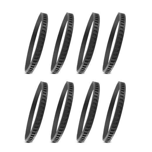 Blade Pulley Tires Fit for Milwaukee Dewalt Porter Cable Bandsaw, Rubber Belts Replace 45-69-0010 AO2807, 8Pcs