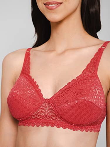 Image of fiamme Women Bra Panty Padded Non Wired Lingerie Set